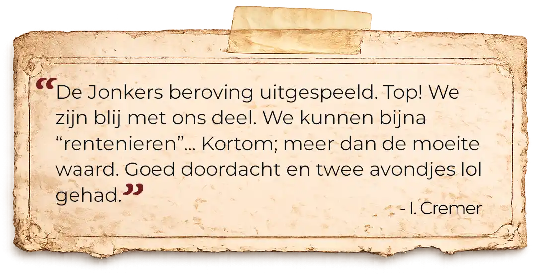 Review Jonckers Beroving